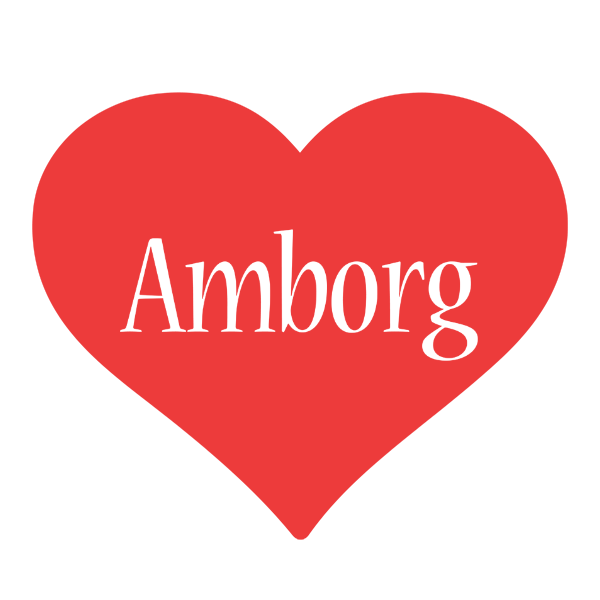Amborg love logo