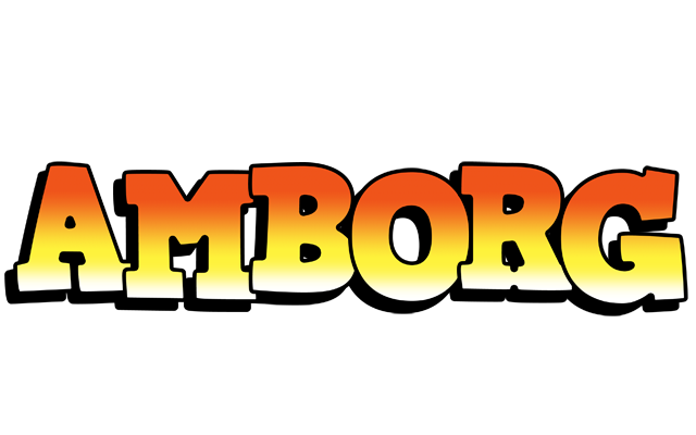 Amborg sunset logo