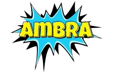 Ambra amazing logo