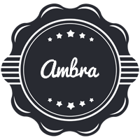 Ambra badge logo