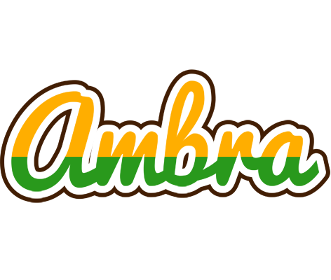 Ambra banana logo