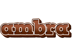 Ambra brownie logo