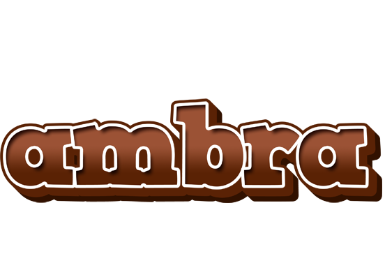 Ambra brownie logo