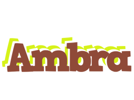 Ambra caffeebar logo