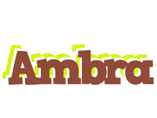 Ambra caffeebar logo
