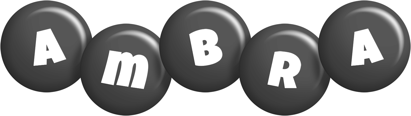 Ambra candy-black logo