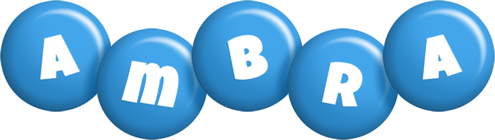 Ambra candy-blue logo