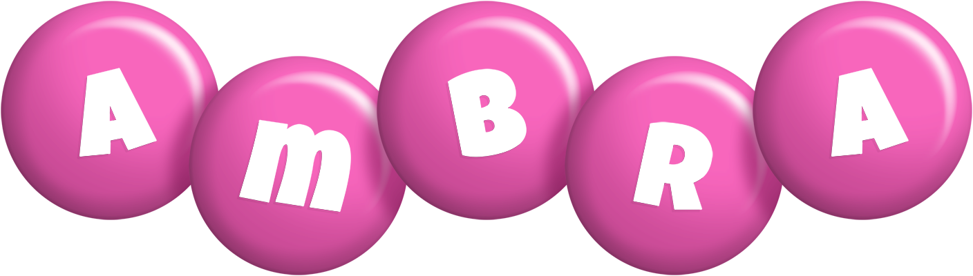 Ambra candy-pink logo