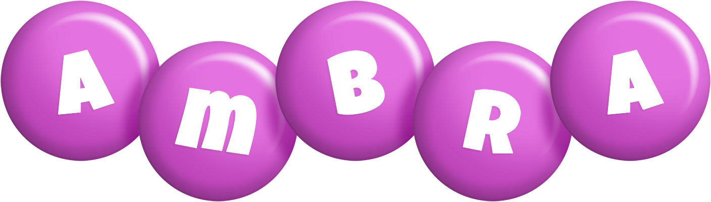 Ambra candy-purple logo