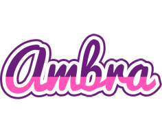 Ambra cheerful logo