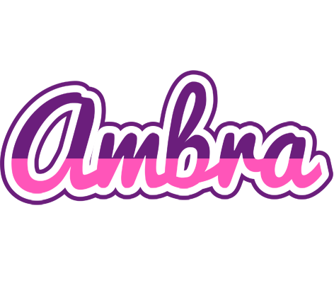 Ambra cheerful logo