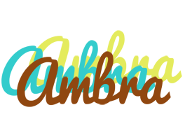 Ambra cupcake logo