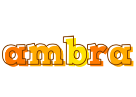 Ambra desert logo