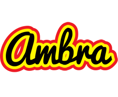 Ambra flaming logo