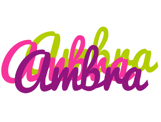 Ambra flowers logo