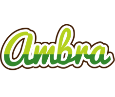 Ambra golfing logo