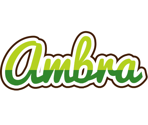 Ambra golfing logo