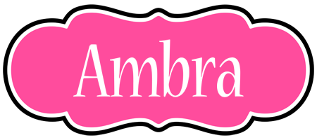 Ambra invitation logo