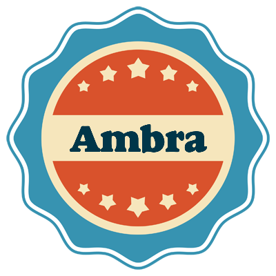 Ambra labels logo