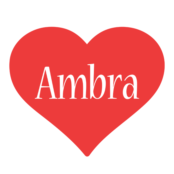 Ambra love logo