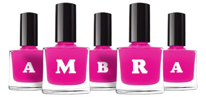 Ambra nails logo