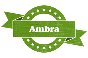 Ambra natural logo