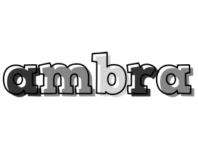 Ambra night logo