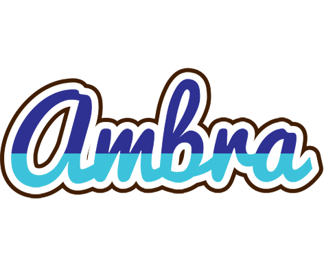 Ambra raining logo