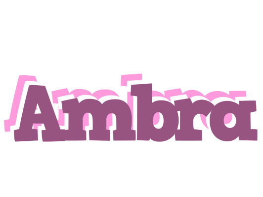 Ambra relaxing logo
