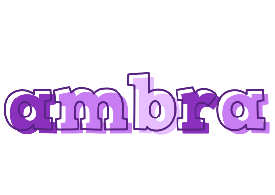 Ambra sensual logo