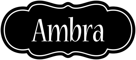 Ambra welcome logo