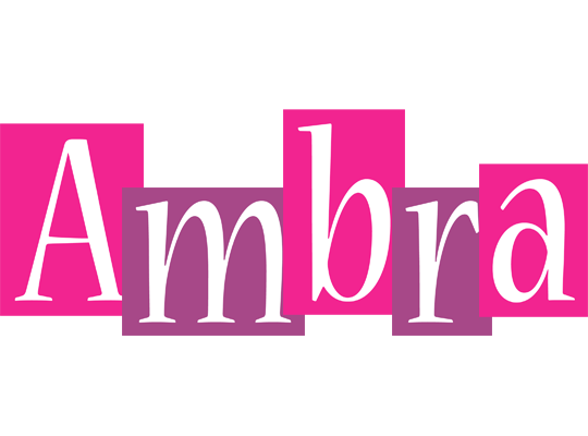 Ambra whine logo