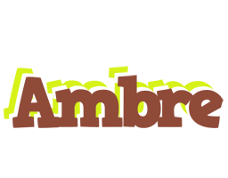 Ambre caffeebar logo