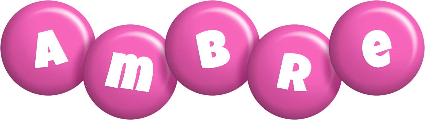 Ambre candy-pink logo