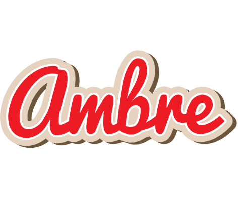 Ambre chocolate logo