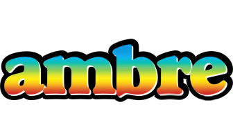 Ambre color logo