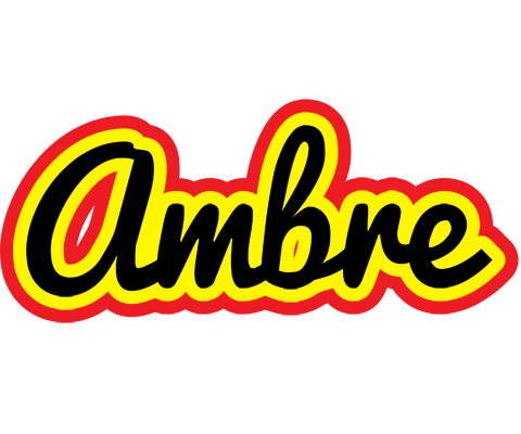 Ambre flaming logo