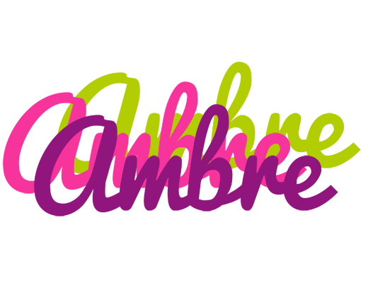 Ambre flowers logo