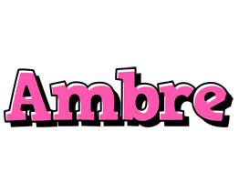 Ambre girlish logo