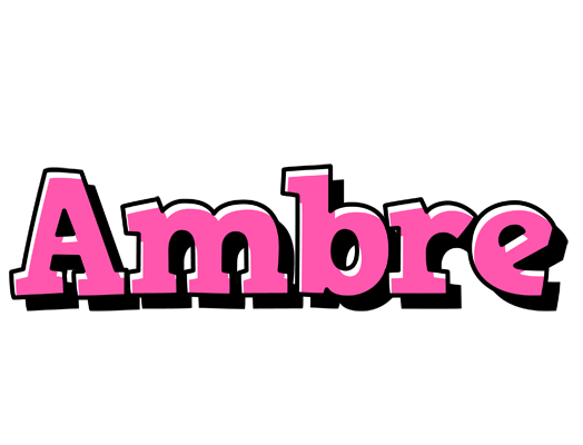 Ambre girlish logo
