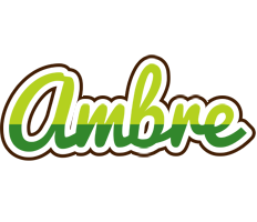 Ambre golfing logo