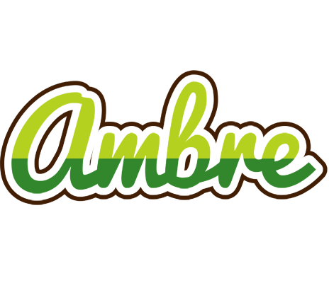 Ambre golfing logo