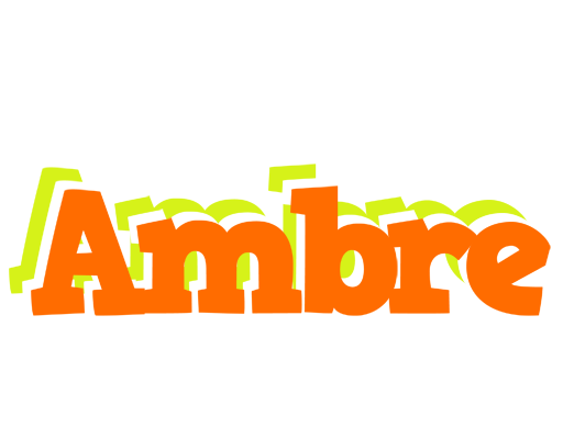 Ambre healthy logo