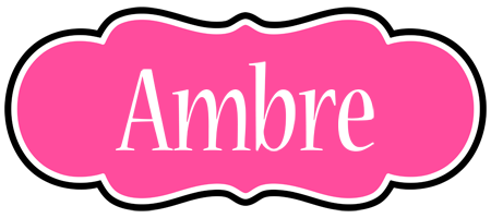 Ambre invitation logo