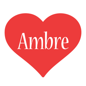 Ambre love logo