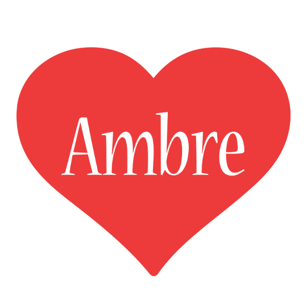 Ambre love logo