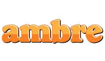 Ambre orange logo