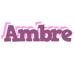 Ambre relaxing logo