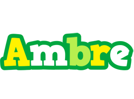 Ambre soccer logo