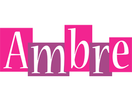 Ambre whine logo